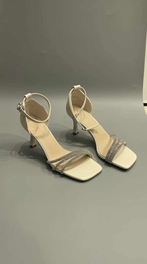 789-25米色（6厘米）细跟高跟鞋