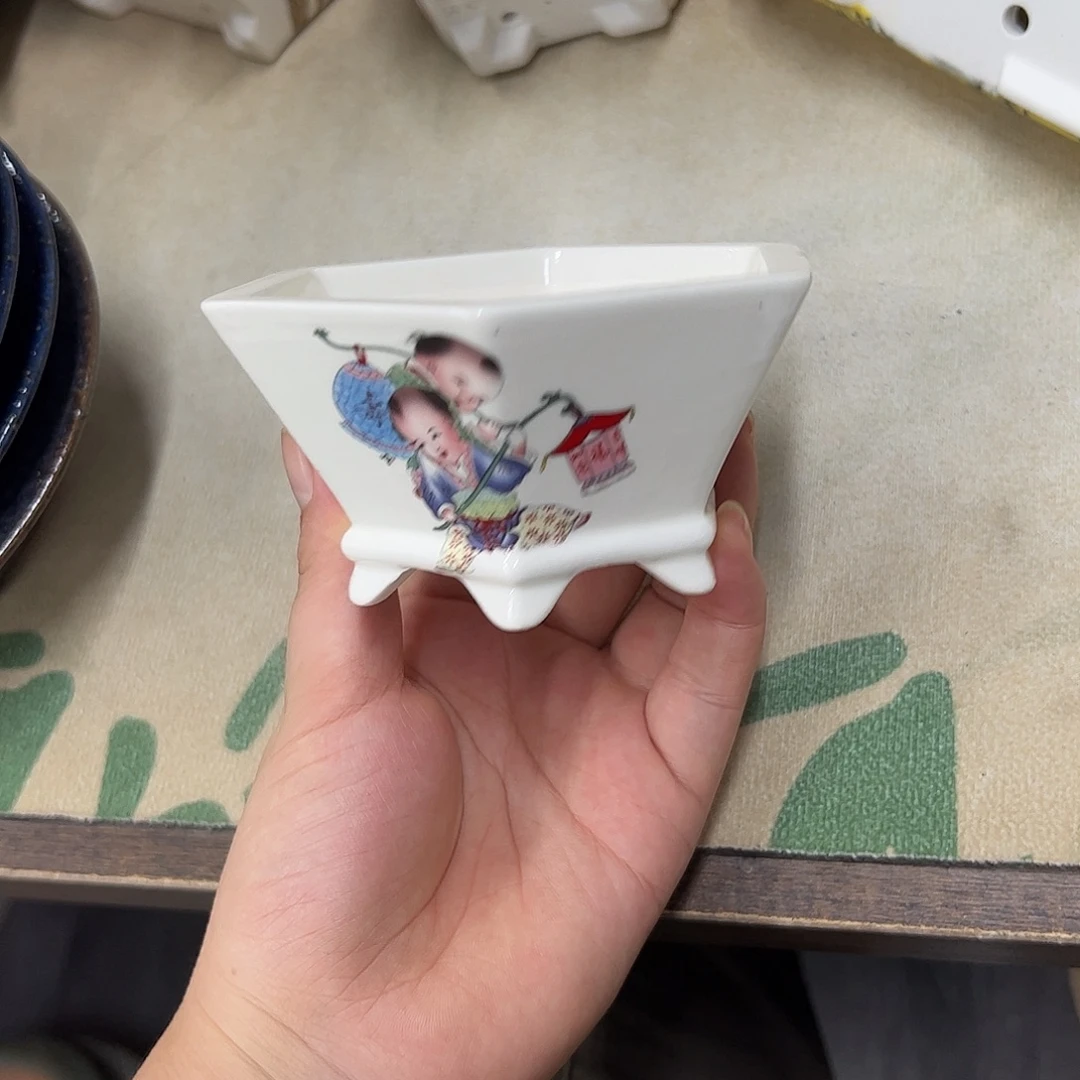 紫砂花盆064号瑕疵11:5cm