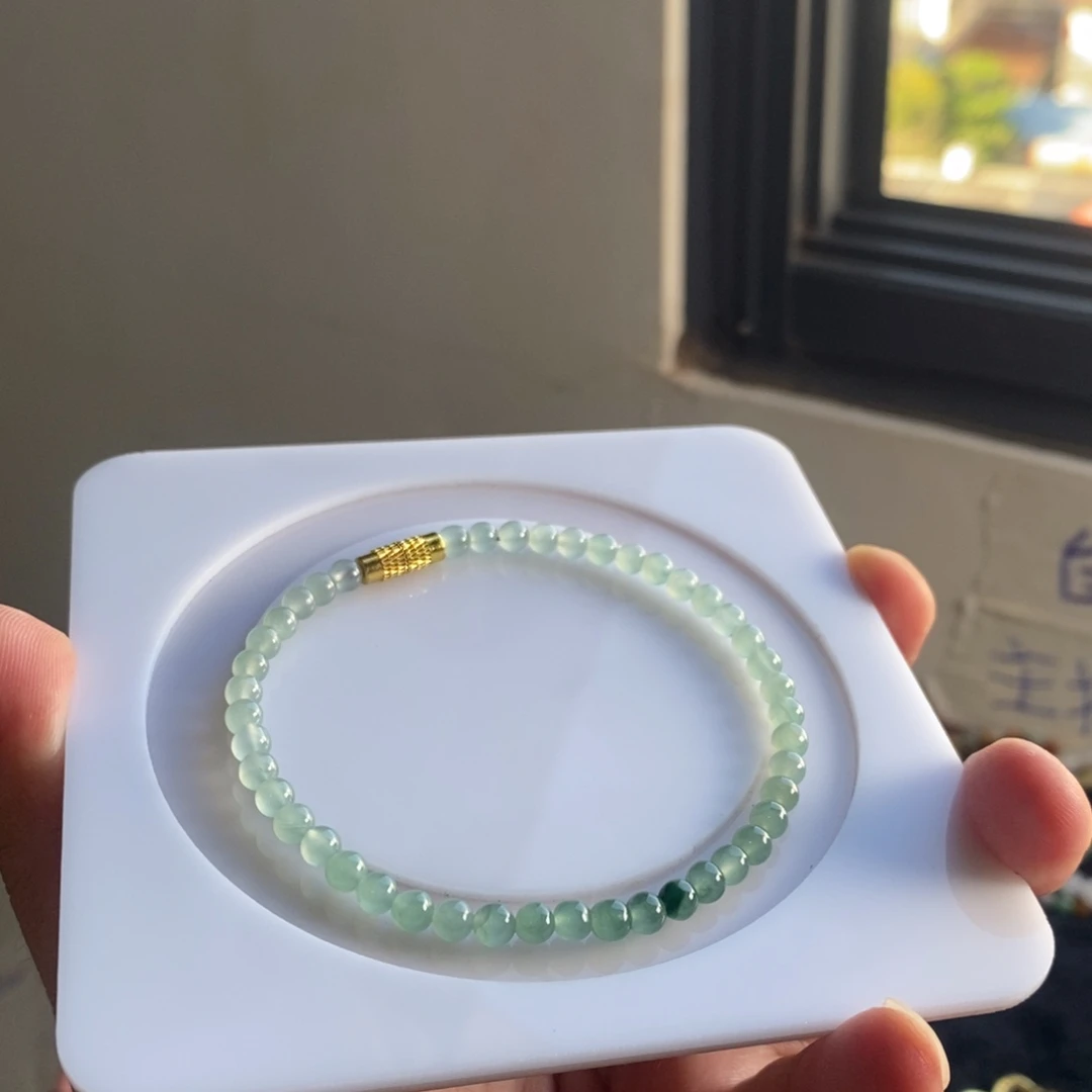 定制翡翠未镶嵌23 缅甸翡翠A货卡4.2