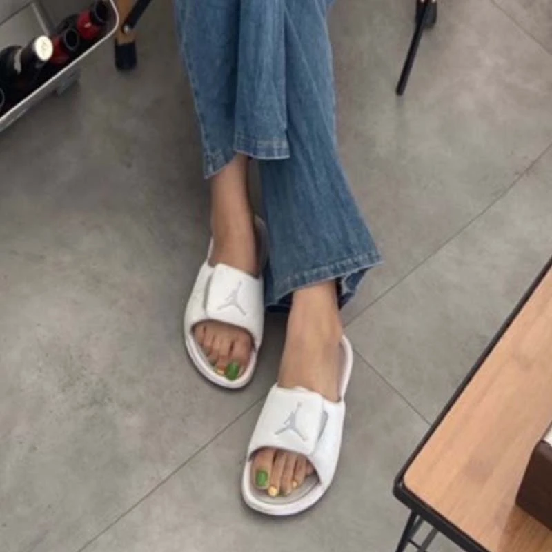 清货 正品 Air Jordan Hydro 6 白色 休闲运动拖鞋881474-100