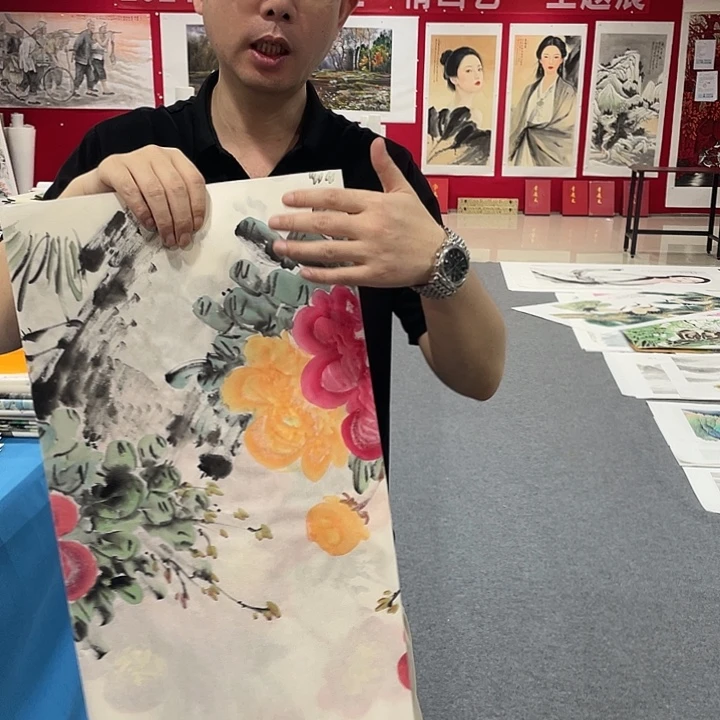 国画今天早上国画作品欣赏