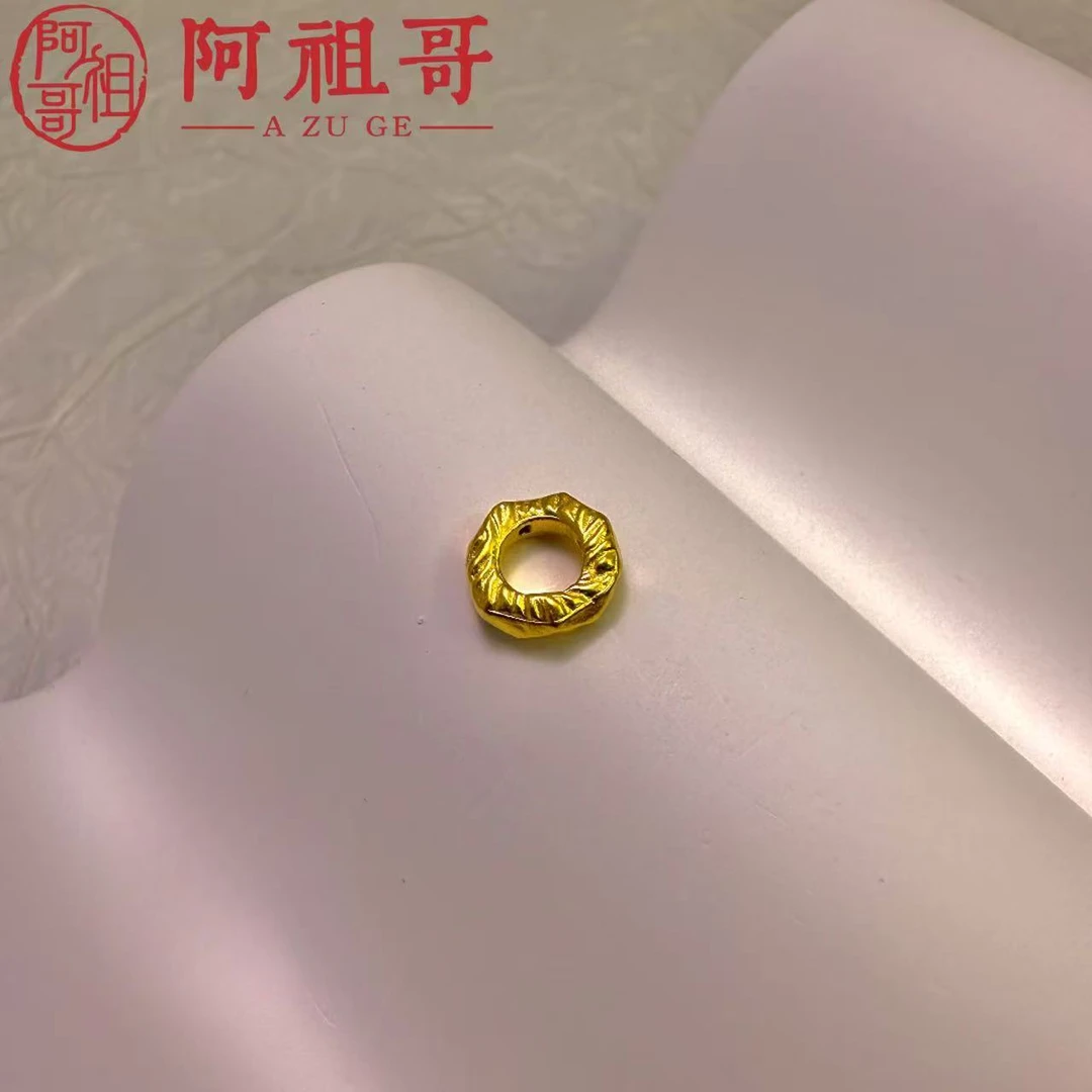 【阿祖严选】足金999  5mm盘缠 H0075 PAZ351