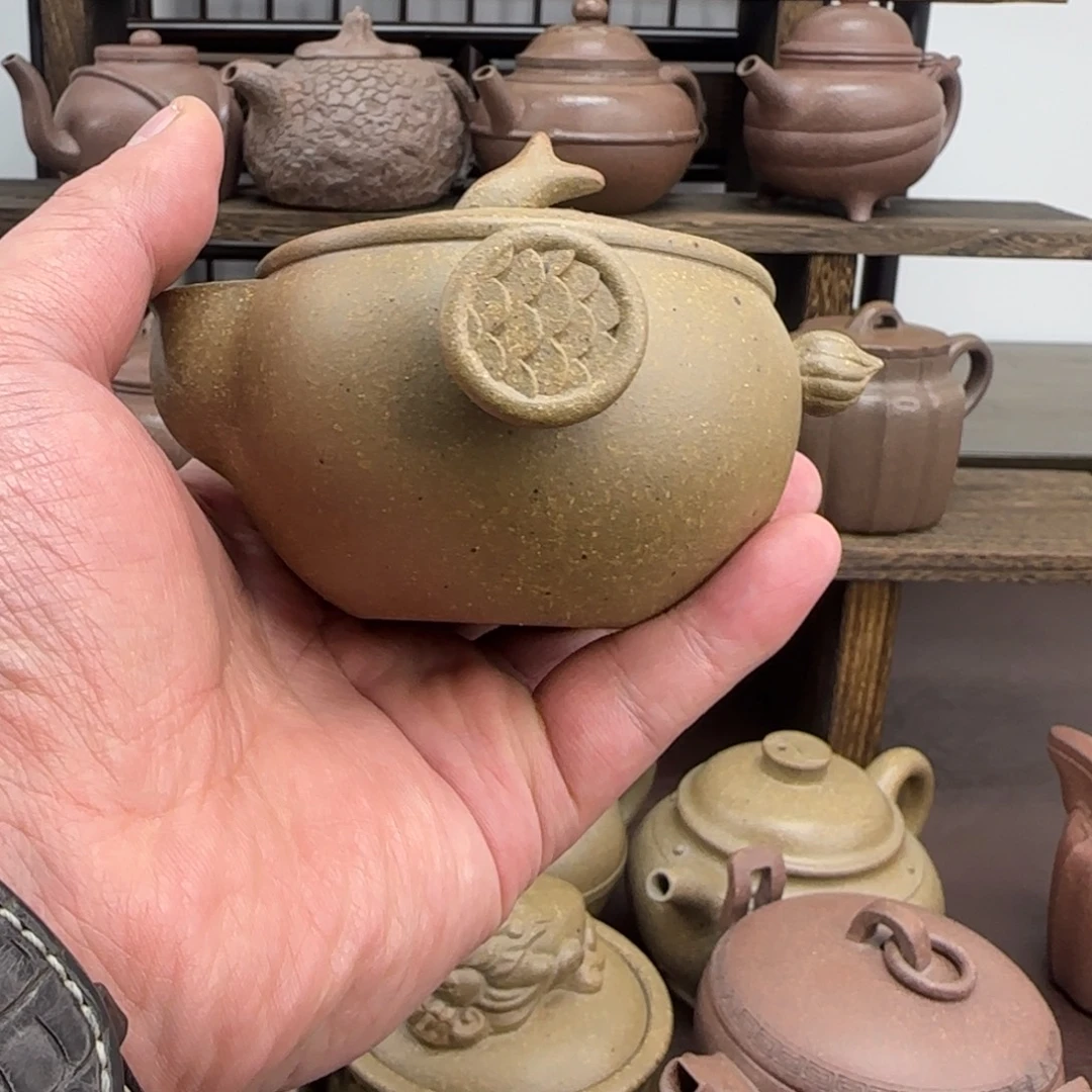 阿***布紫砂茶杯如意得水