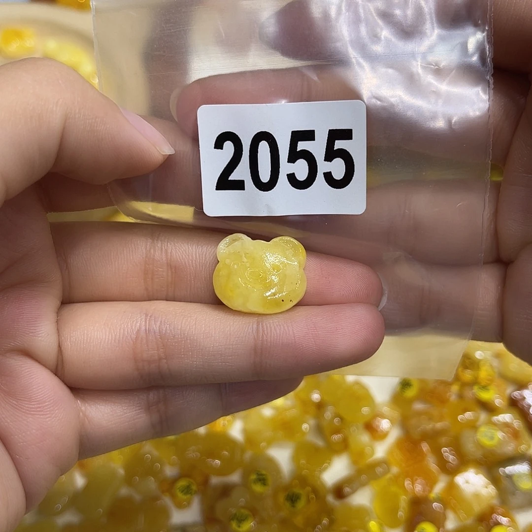 琥珀未镶嵌珠宝奇石