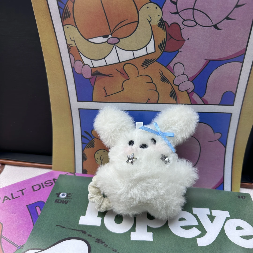 【直播间自选】毛绒亚克力发夹发圈手工diy毛绒多巴胺ins甜美