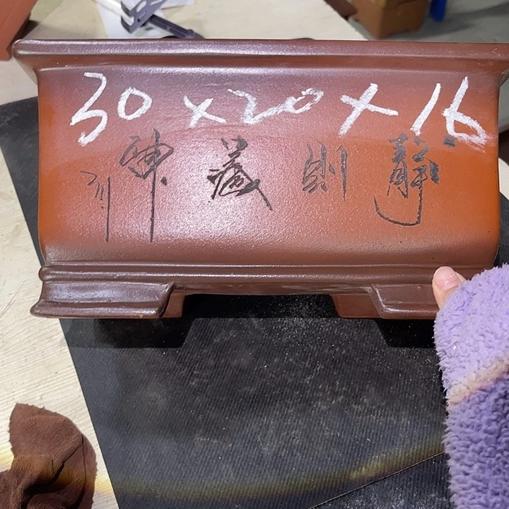 紫砂花盆紫砂等传统