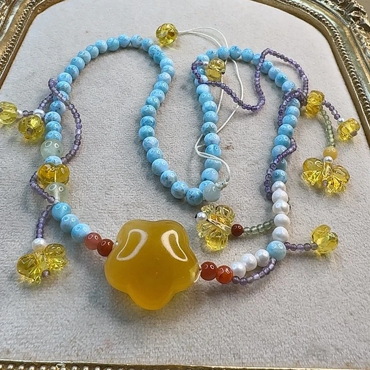 琥珀未镶嵌手链琥珀手串