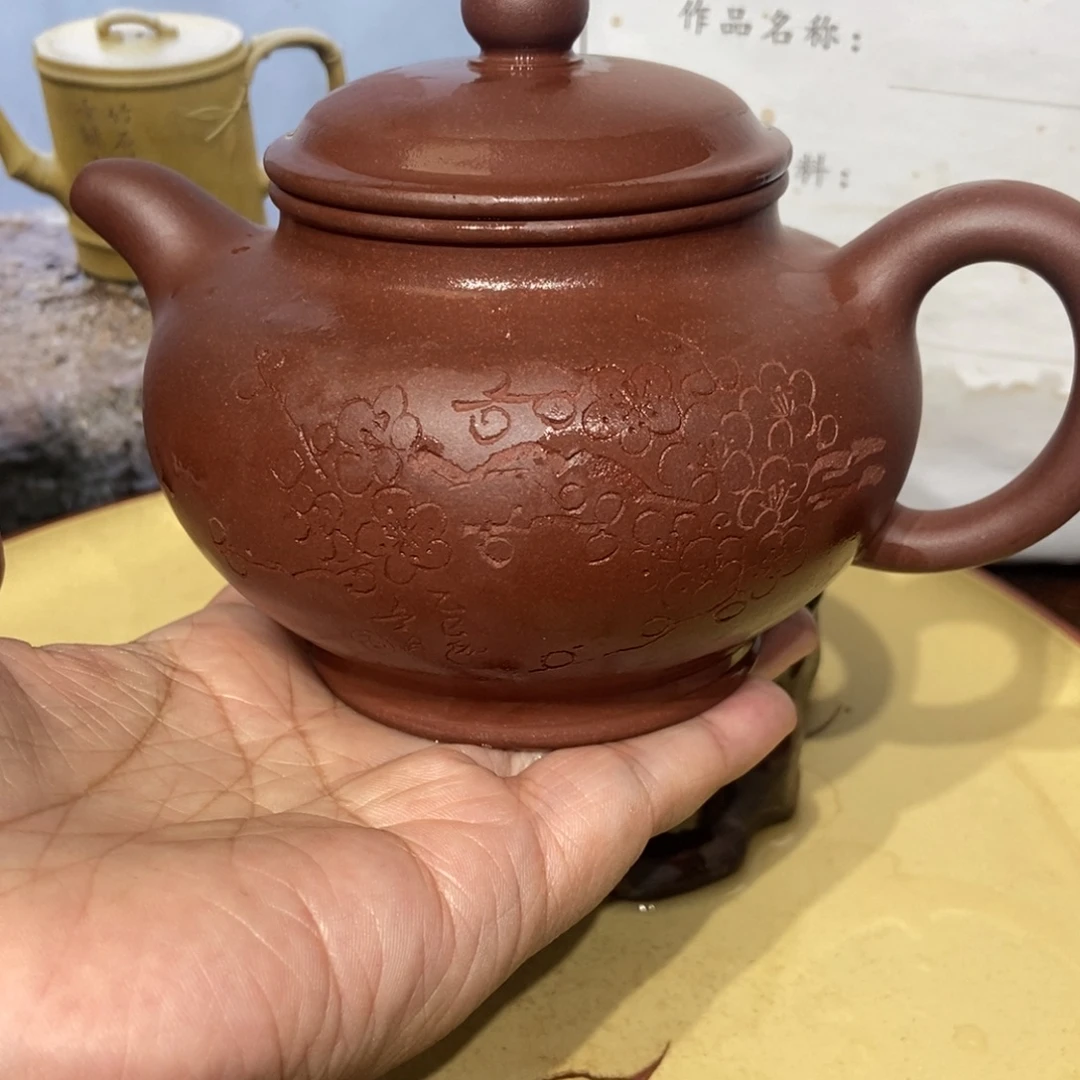 紫砂茶壶全手掇只