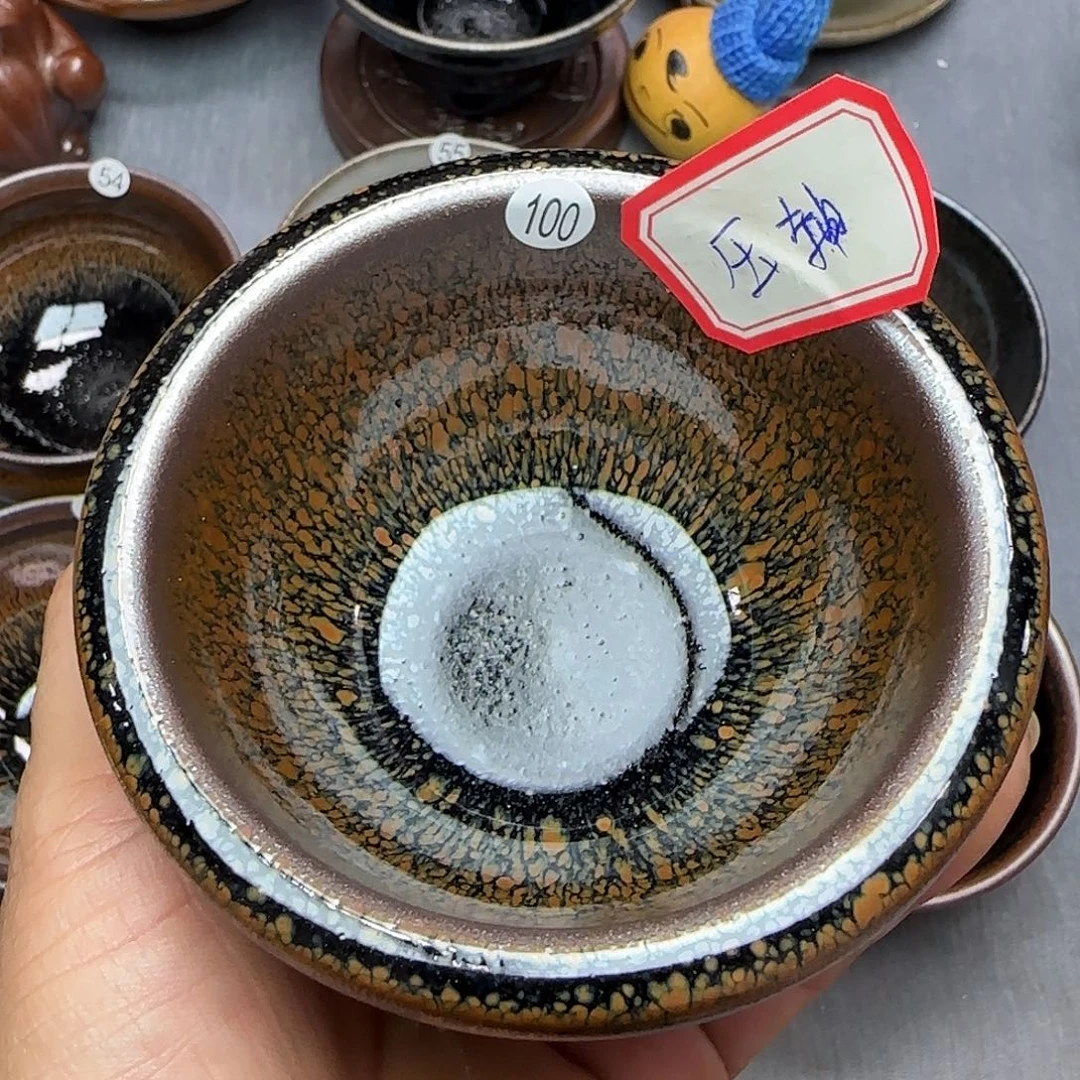 茶盏印春堂柴烧建盏