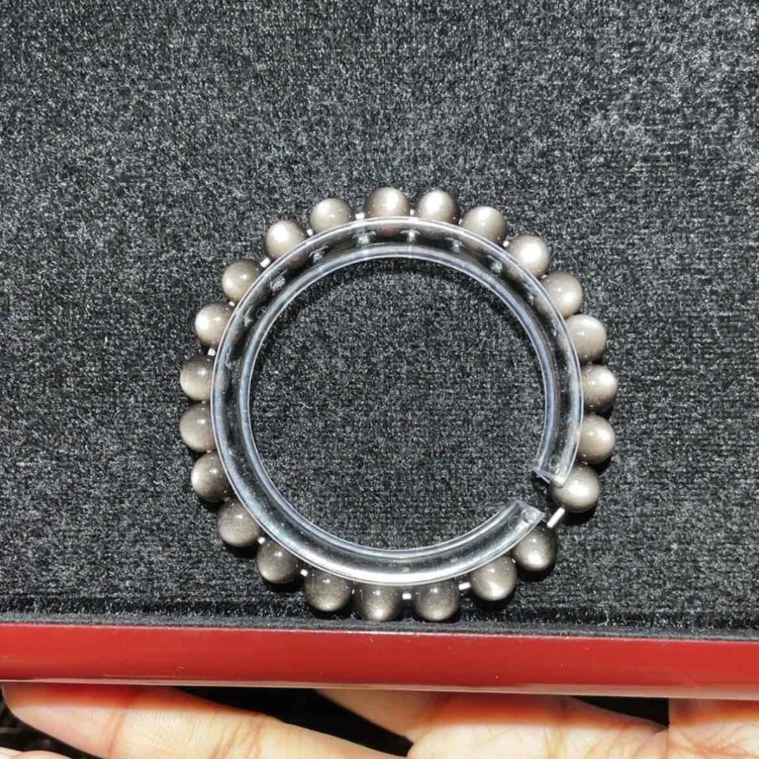 【闪购商品】未镶嵌黑曜岩手链悠*柚