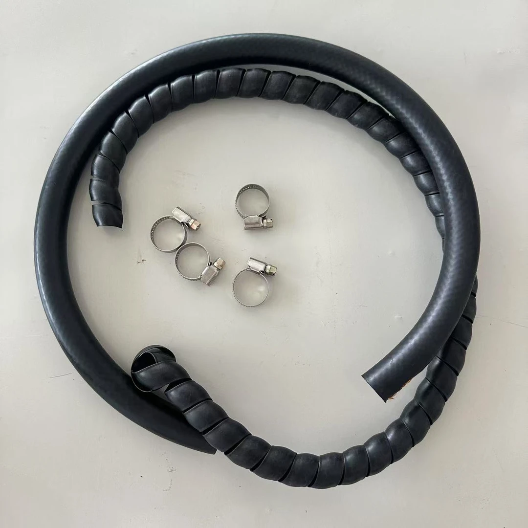 转向助力油壶连接管70公分护皮70公分4个卡子