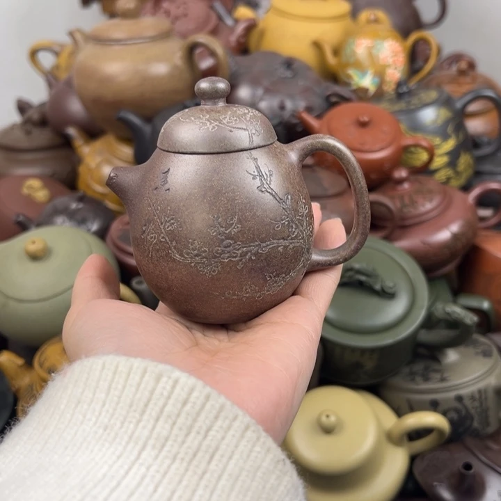 茶壶紫砂紫砂壶微瑕