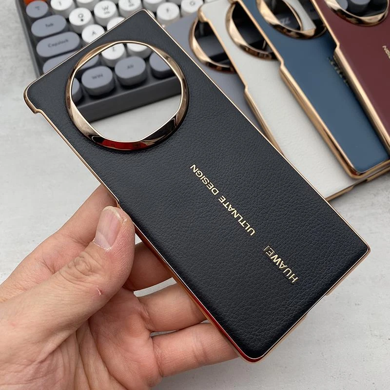 原装正品适用华为matex6手机壳超薄半包后壳X6典藏版折叠屏原厂定