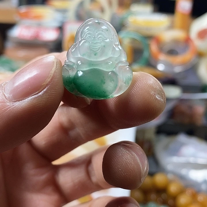 石英质玉（黄龙玉）合金手链