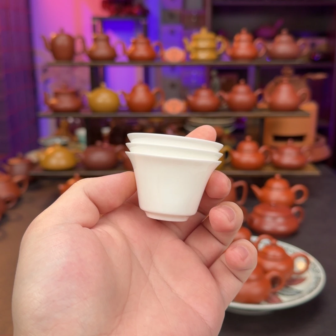 茶壶紫砂骨瓷福利2马蹄杯30cc