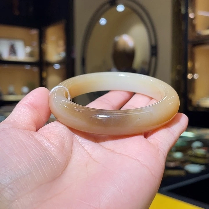 未镶嵌手镯和田玉57#61.12g