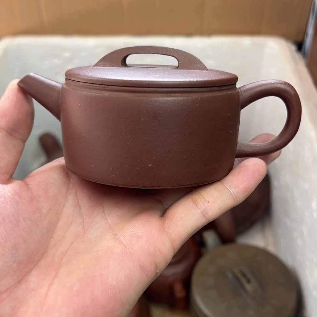 茶壶紫砂宜兴原矿紫砂壶200毫升容量