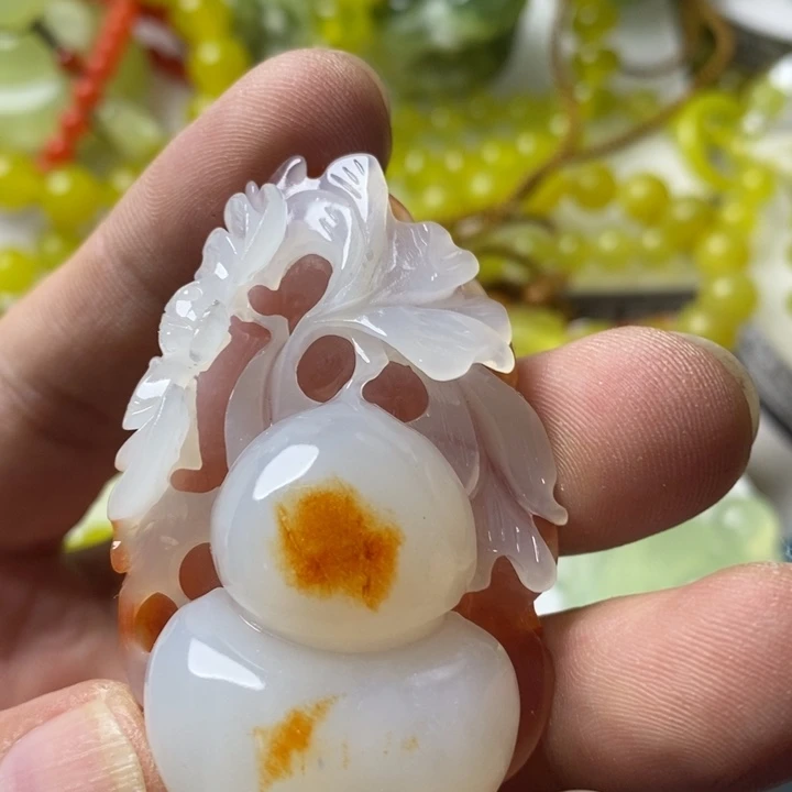 一***周岫玉未镶嵌颈饰天然