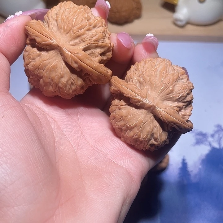 吊坠文玩核桃47麒麟纹