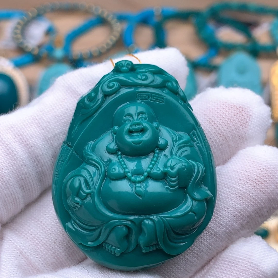 绿松石未镶嵌珠宝奇石