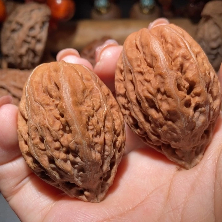 把件文玩核桃东北楸子小雪124