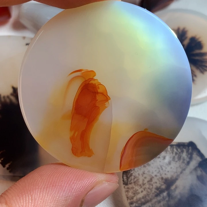 未镶嵌颈饰玛瑙/玉髓