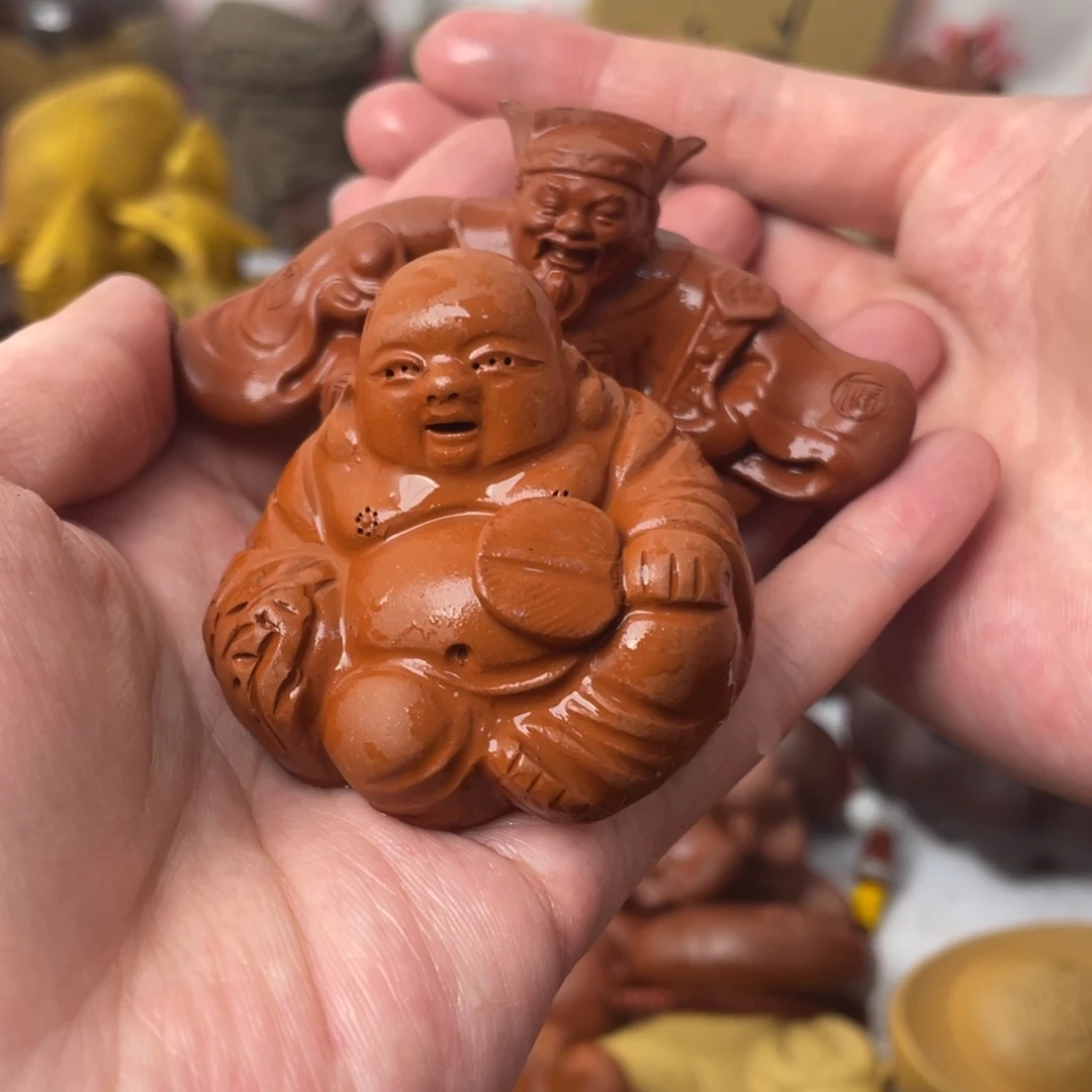 紫砂茶宠紫砂瑕疵