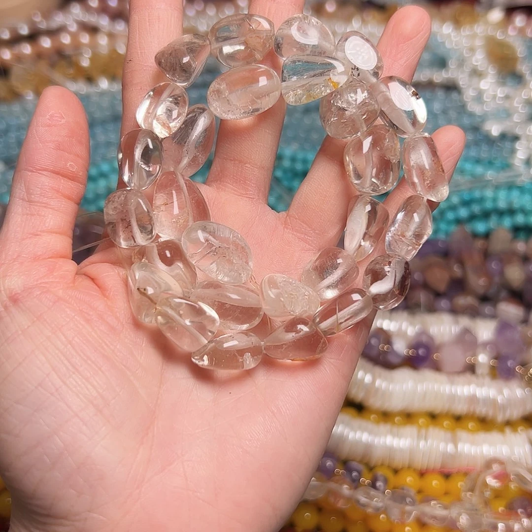 玛瑙/玉髓足银镶嵌珠宝半成品T07幽灵糖豆