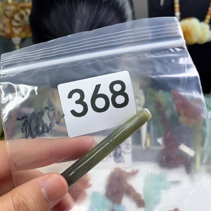 【闪购商品】岫玉发饰未镶嵌紫*