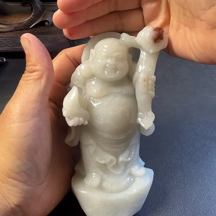 翡翠未镶嵌摆件翡翠
