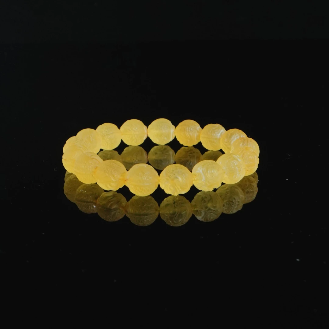 M4114 圆珠貔貅手串 12.14g