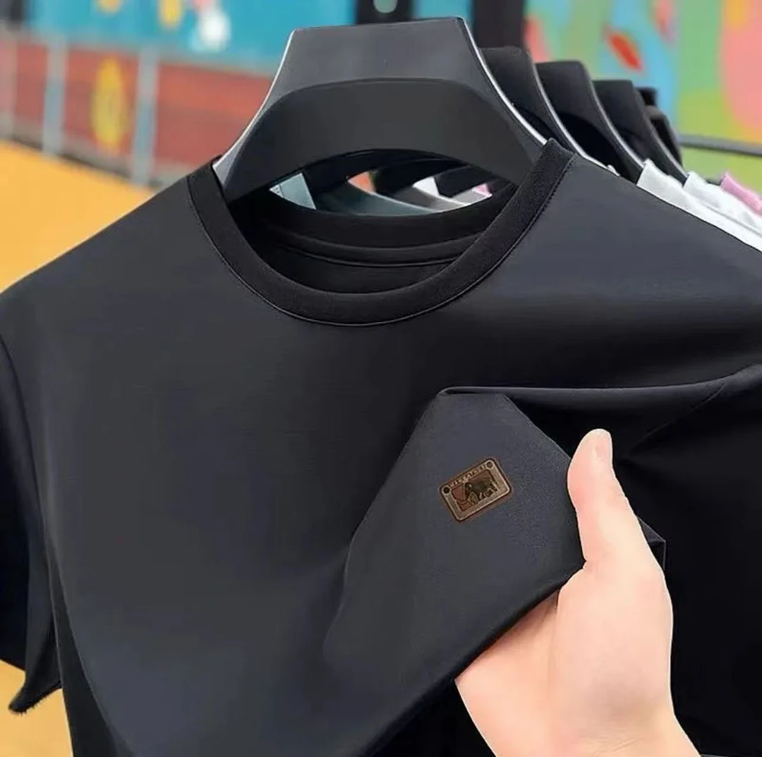 【专柜定制】男士休闲圆领短t-168