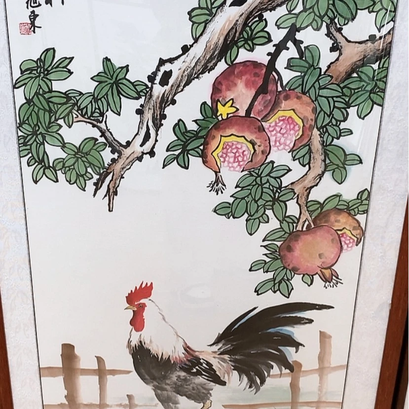 【闪购商品】国画手绘国画带框