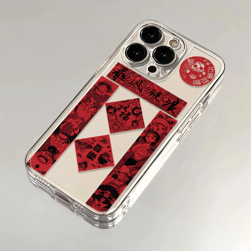海贼王对联适用iPhone16小米15华为苹果14promax手机壳软12太空