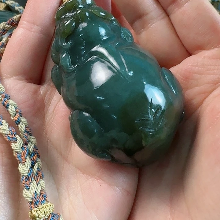 和田玉把件未镶嵌