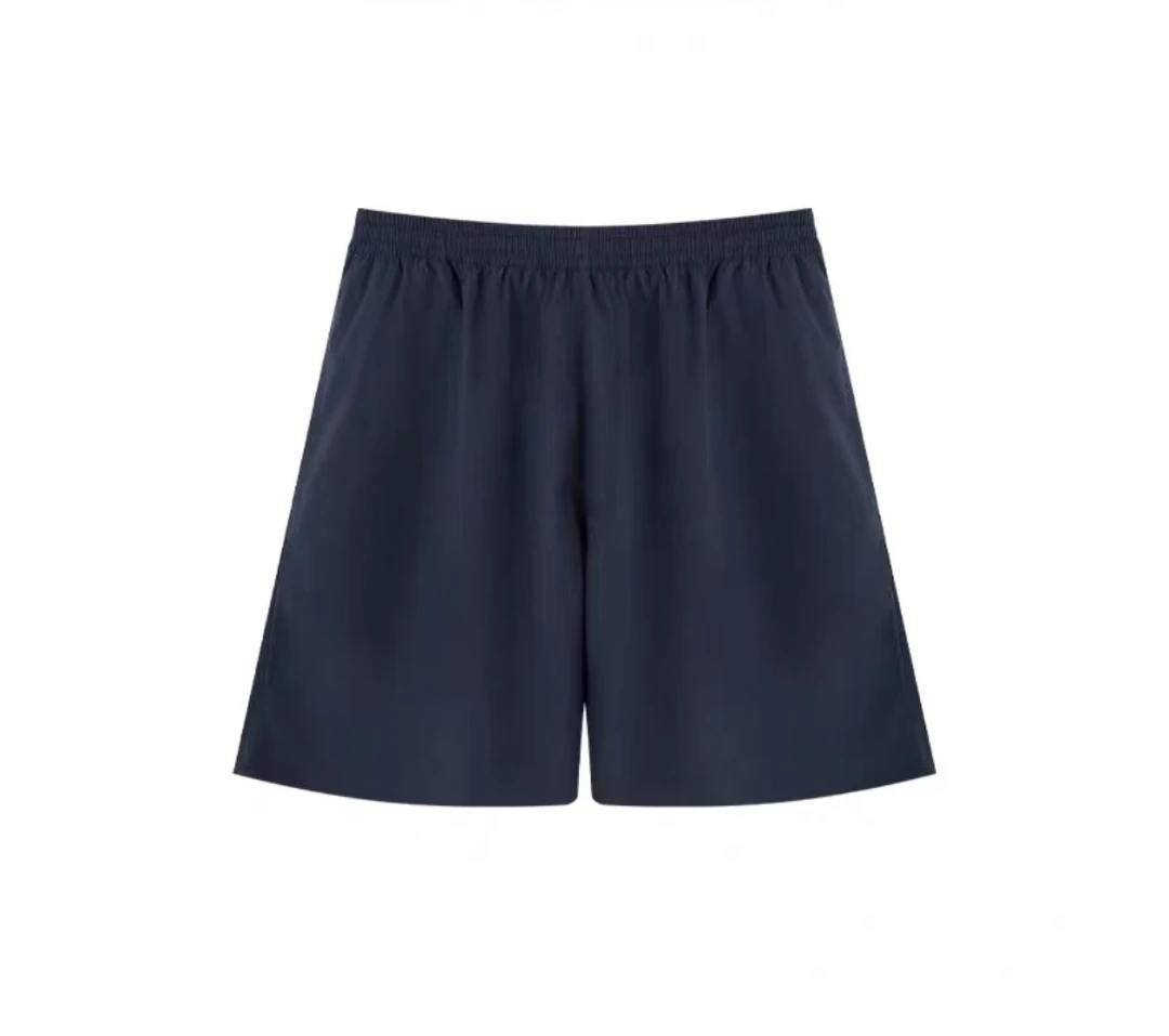 8089日系户外轻薄防嗮短裤时尚简约套装蓝色夏季舒适