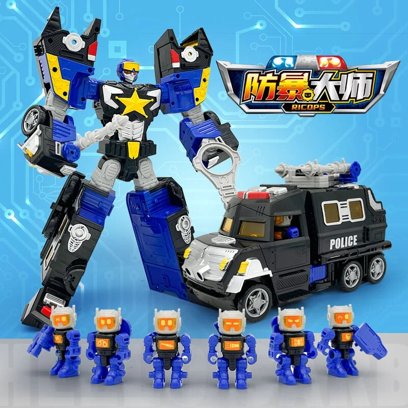 玩具反斗城HelloCarbot咖宝车神咖宝车神经典防暴大师儿童生日礼物18101