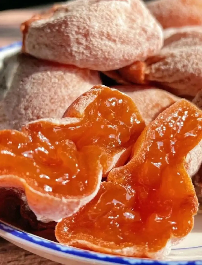 【软糯香甜】2024年陕西富平流心农家柿子饼