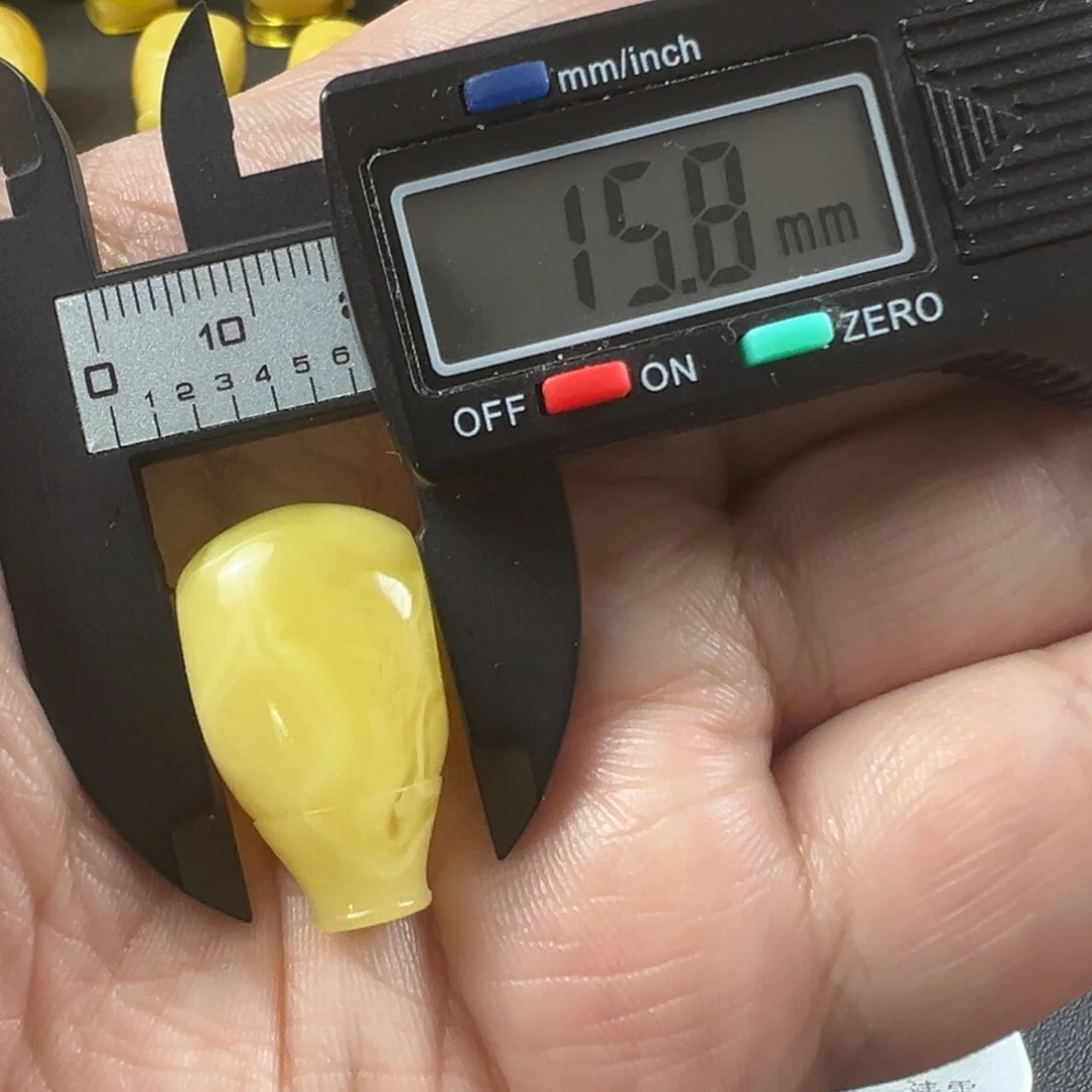 蜜蜡裸石未镶嵌乌****海19全