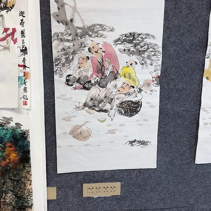 国画国画人物作品