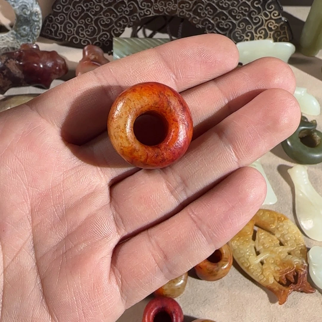 和田玉吊坠(不含链)未镶嵌南*7