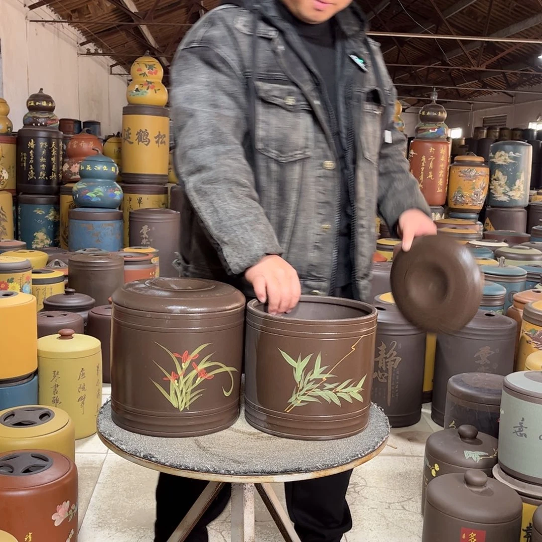 紫砂茶叶罐茶叶罐