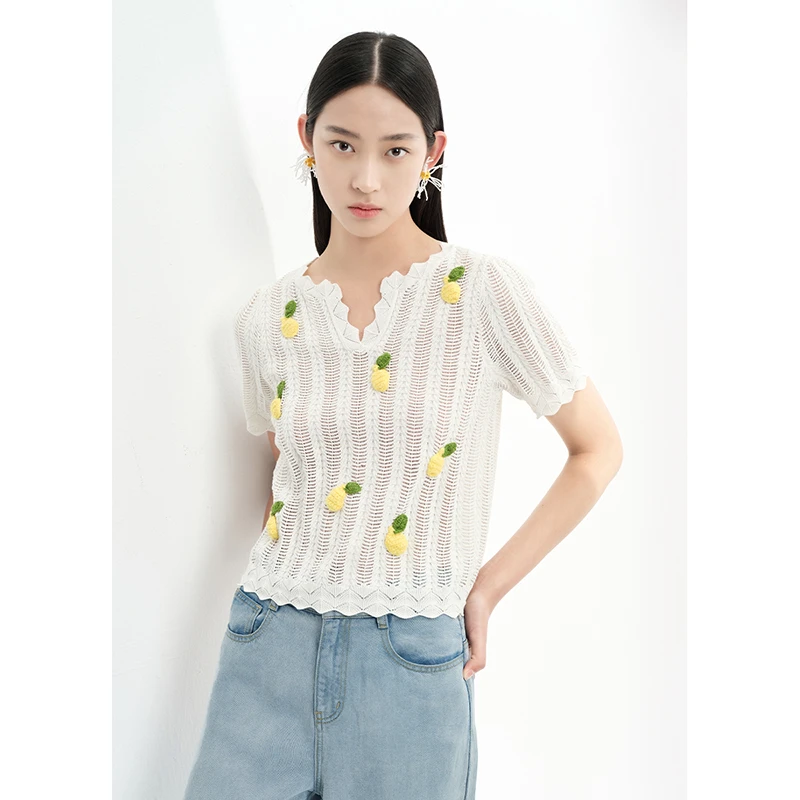 【唐长老专属】NEELLY商场同款毛针织衫N23053A01167