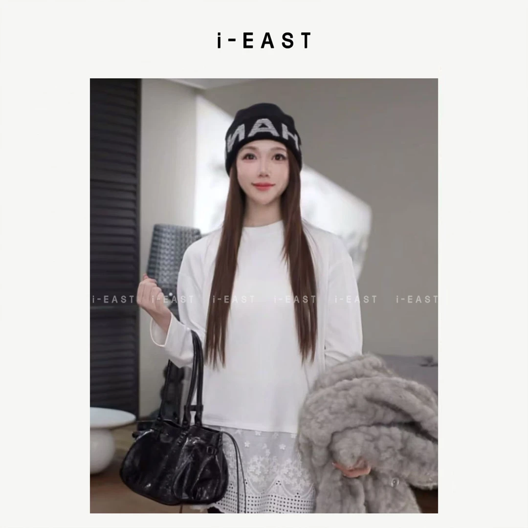 i-EAST NN 秋冬款常规透气中长款长袖上衣-5D SY9651