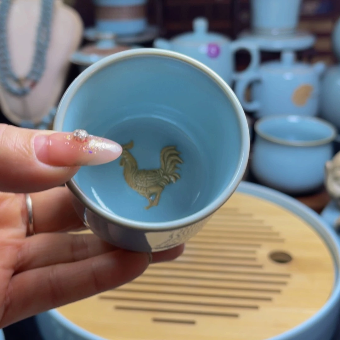 【闪购商品】壶瓷我***呢汝州单壶，壶，壶，杯，新品