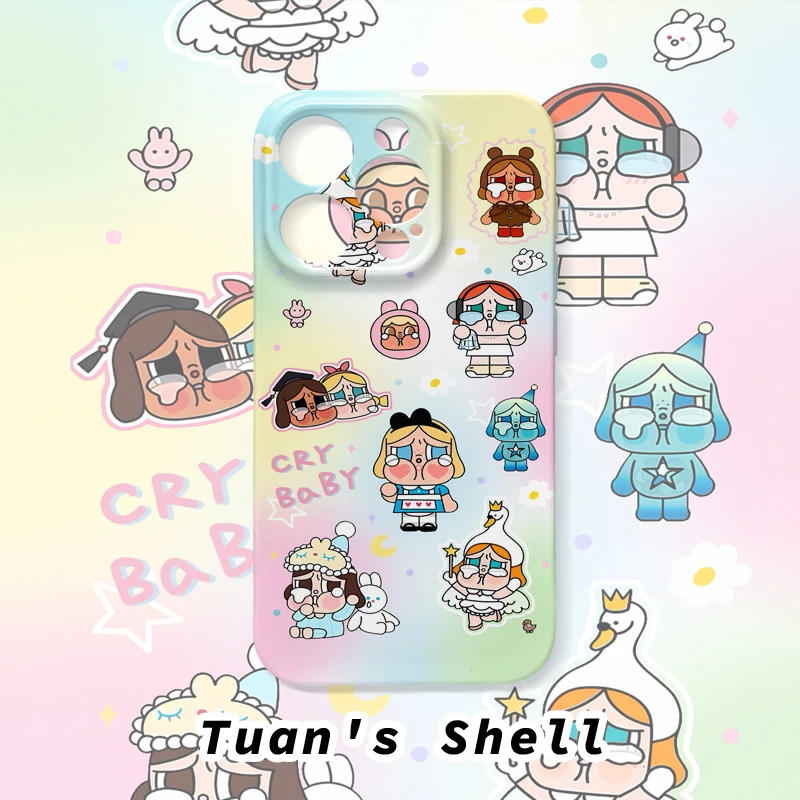 多巴胺哭娃菲林软壳适用苹果VIVO华为OPPO小米荣耀一加手机壳