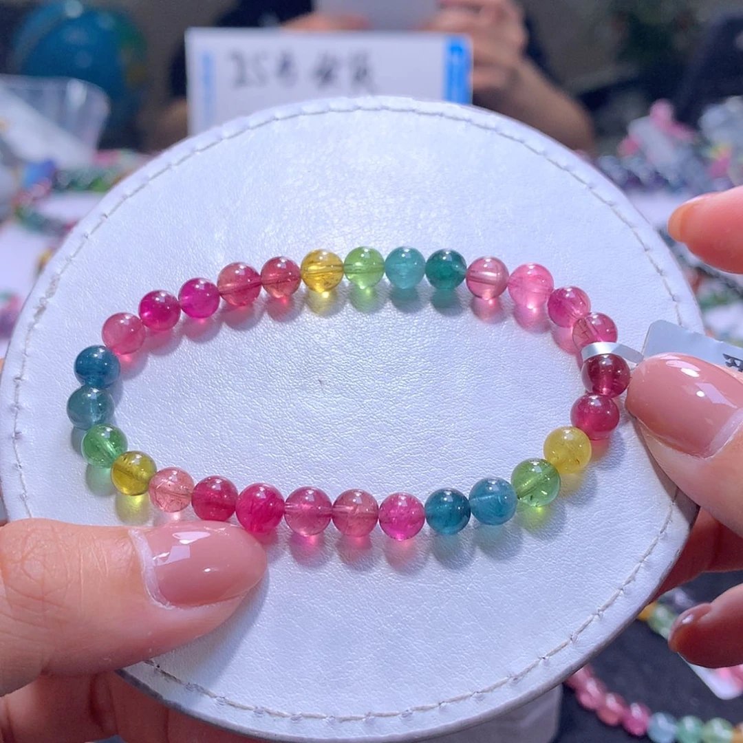 【闪购商品】未镶嵌手串碧玺6.5m