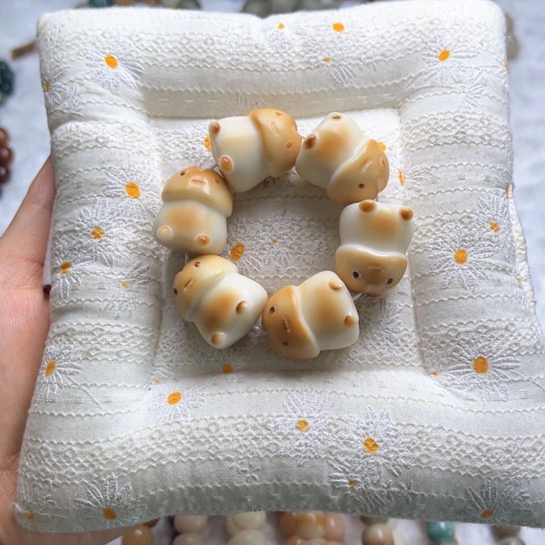 菩提根/象牙果吊坠蘑菇丁丁牙果卡20左右默认微瑕