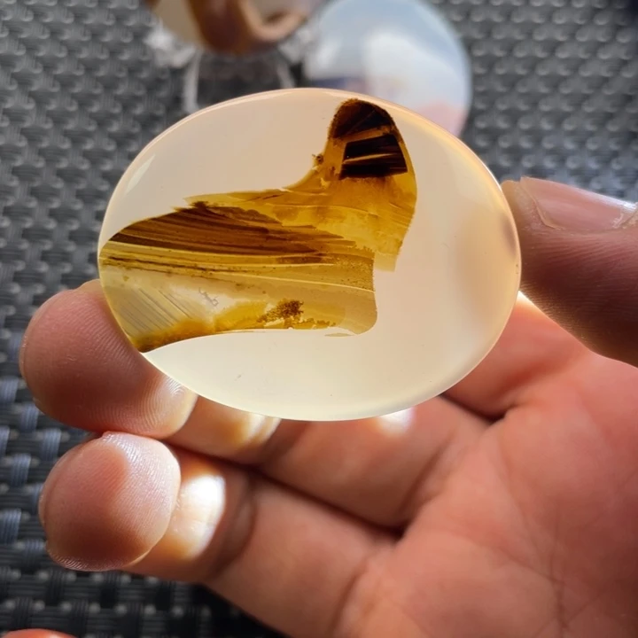 未镶嵌颈饰玛瑙/玉髓老****＞