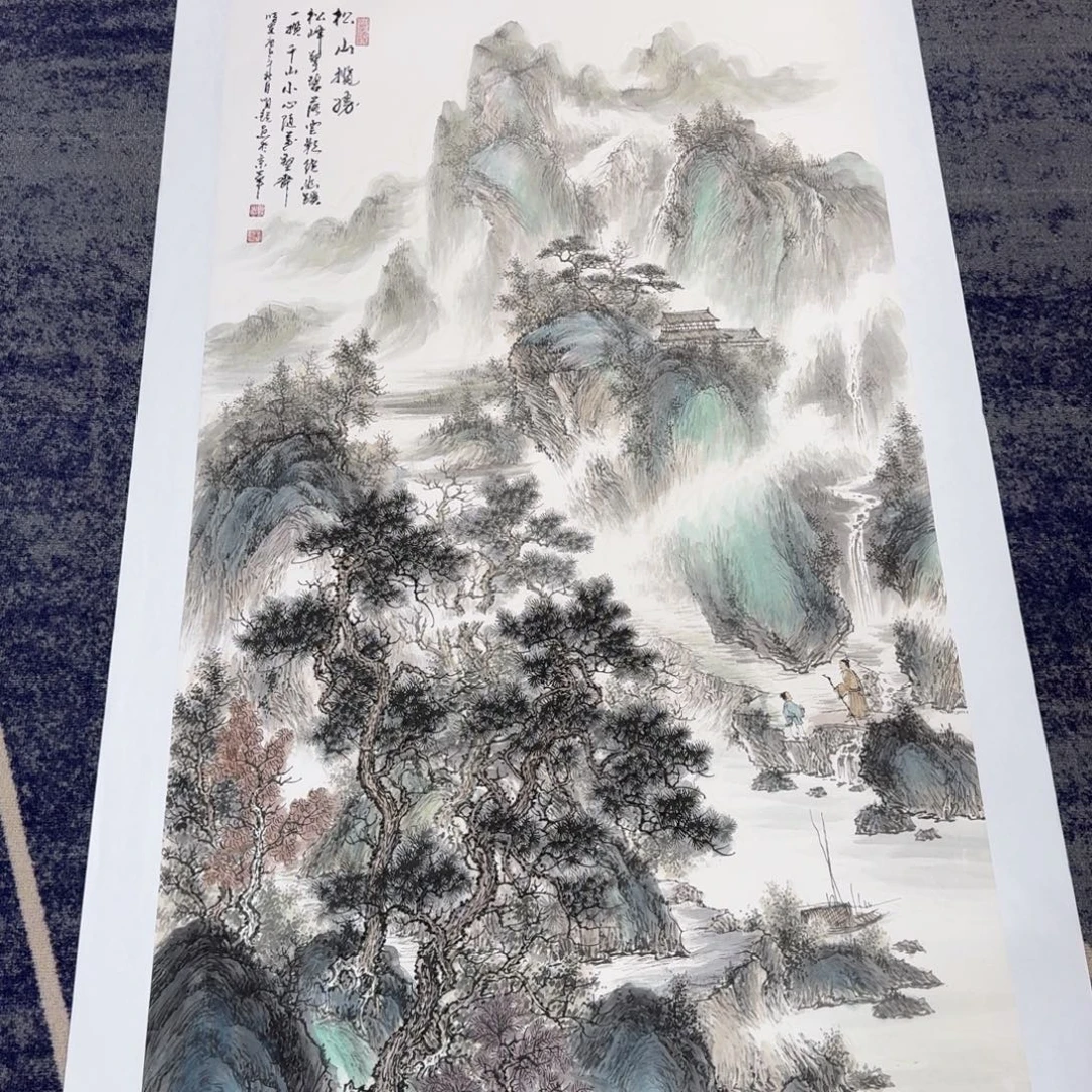 国画国画花鸟山水